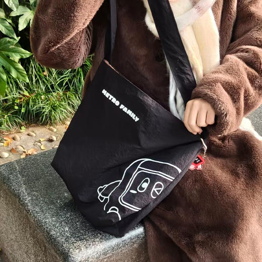 【地铁礼物】郑州地铁文创帆布包/地铁家族&恁好 商品图1