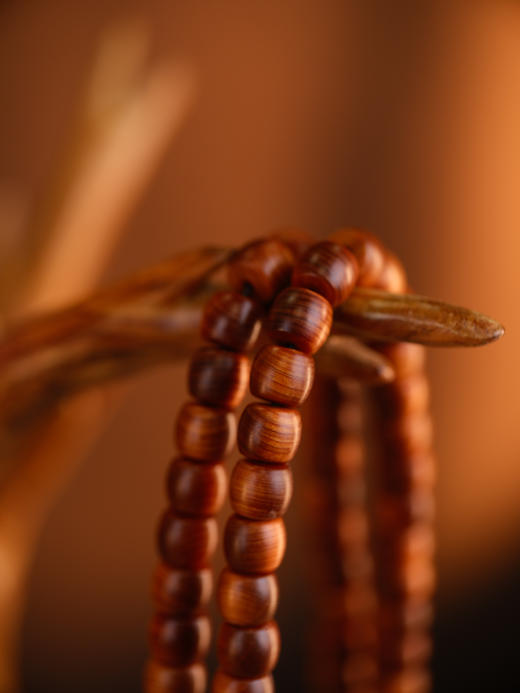 【陈化崖柏鼓珠1.0多圈手串】大梦香堂 商品图2