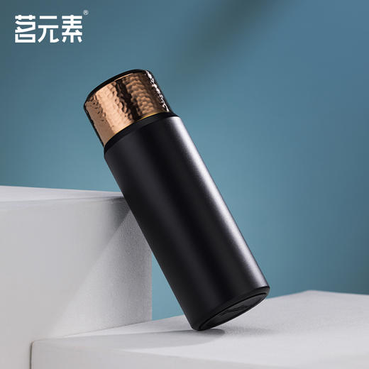 茗元素 小钢炮系列420ml迷你便携焖茶杯316不锈钢 商品图2