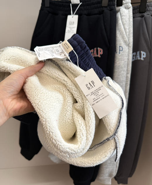 Gap大童四色羊羔绒卫裤 商品图1