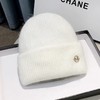 秋冬【简约款加厚潮帽】新款毛线帽  加绒加厚保暖针织帽 大头围轻奢风护耳冷帽 简约风潮帽 商品缩略图6
