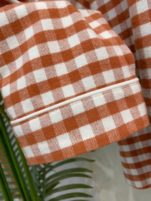 松植屋秋冬女款《小羊》加厚磨毛绒布长袖睡衣套装100%全棉绒布家居服 商品图8