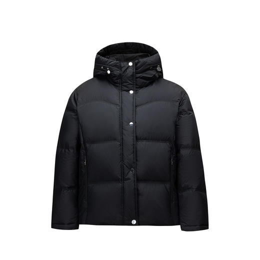 安踏防泼水宽松短款羽绒服女冬季新款鸭绒保暖棉服外套162547935 商品图1