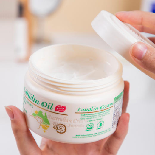 热卖！「全家可用的面霜」全新3代 澳洲GM绵羊油ve霜滋养膏面霜身体乳250g/瓶保湿补水 商品图8