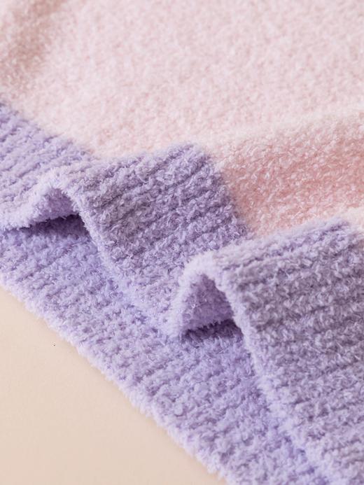 【半边绒国宝】舒雅童装女童长袖长裤家居套装半边绒纤维柔软 舒适  温暖细腻  3F/25251H 商品图4