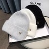 秋冬【简约款加厚潮帽】新款毛线帽  加绒加厚保暖针织帽 大头围轻奢风护耳冷帽 简约风潮帽 商品缩略图0