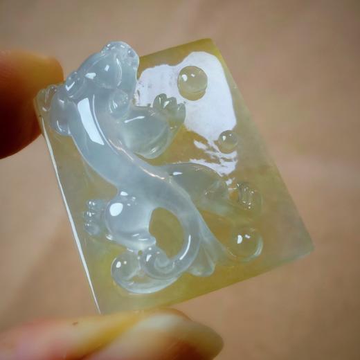 【黄翡貔貔】翡翠项坠 商品图1