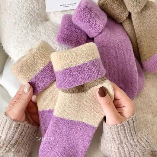 Galo&uu秋冬加厚毛圈中筒袜 商品图14