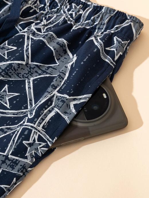 【32S100%棉 150周年纪念款】SCHIESSER舒雅男士150周年纪念款，32支 100%棉 平纹家居套装 240克39/25135H 商品图4