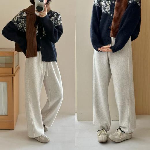 可以一条过冬的两穿加绒卫裤！ 商品图6