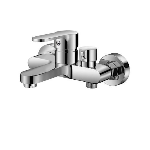 TY: 5336A亮银色三联【旋钮控制出水】 商品图0