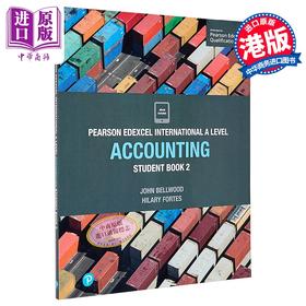 【中商原版】Pearson Edexcel International A Level Accounting 培生爱德思国际Alevel考试会计学课本2 英文原版进口教材