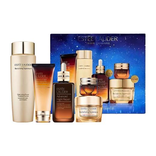 送礼袋【雅诗兰黛全明星增量新版五件套盒】智妍胶原水200ml+小棕瓶精华100ml+智妍乳霜100ml+小棕瓶洁面100ml+小棕瓶眼霜15ml  香港直邮C 商品图6