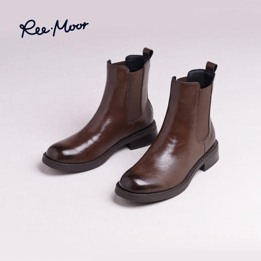 REEMOOR睿慕丨2025年秋冬复古西部靴游牧风时装靴 商品图4