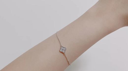 梵克雅宝 mini四叶草钻款单花手链（XK） 商品图10