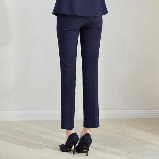 加厚直筒宽松职业西装裤女2024年秋冬新款裤子中高腰女裤西裤通勤 商品图4