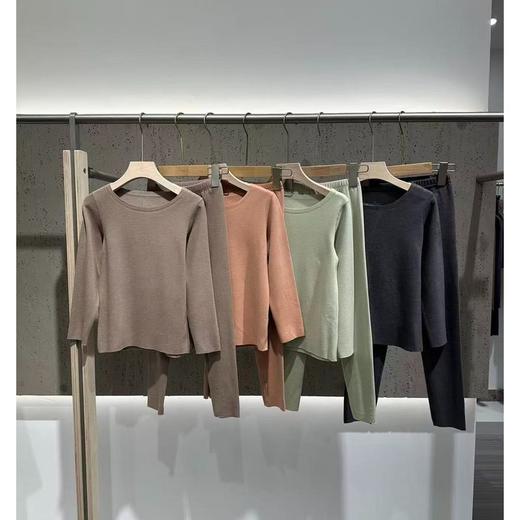 【奕虹秋冬温暖专场🔆】 德绒+山羊绒🌝 【2025拜耳新黄标德绒】儿童保暖套装，随心裁套装，一衣一码！工厂直发！ 商品图3