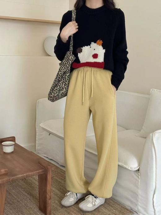 可以一条过冬的两穿加绒卫裤！ 商品图5