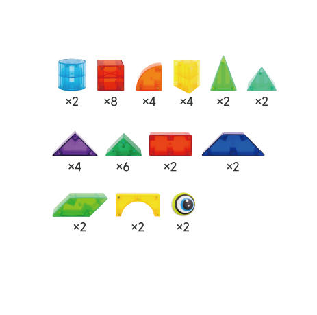 *【思创】磁力块益智玩具儿童创意拼搭积木42/62p（非质量问题退货需扣除发货运费，介意慎拍！） 商品图5