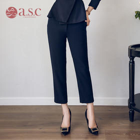 艾尚臣2025新款秋季职业西裤直筒长裤子时尚修身工作服面试正装女