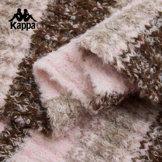 Kappa 2025新款围巾 多色拼接 氛围感 保暖围脖披肩两用K0F88VW19 商品图2