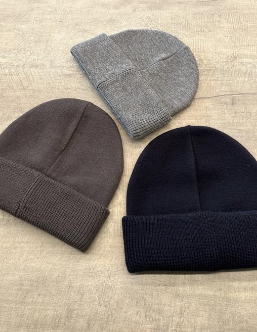 1029-3 EA男士三层针织帽 商品图1