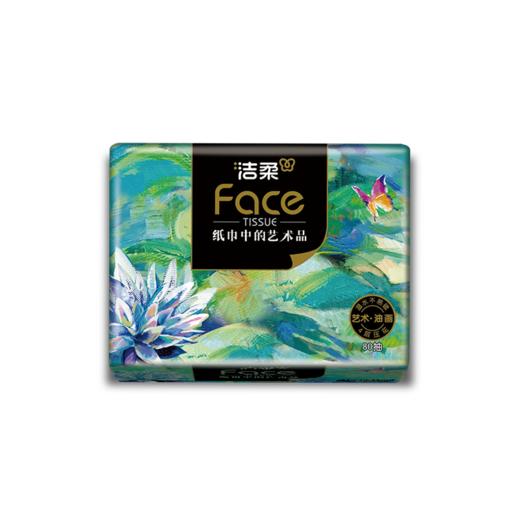 洁柔油画系列4层80抽 18包整箱装 商品图5