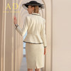 AD高端名媛职业套装女小香风套裙职业装气质女神范毛呢西装工作服 商品缩略图4