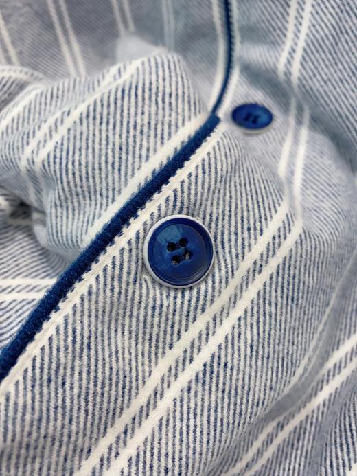 松植屋秋冬男款《奇趣狗》加厚磨毛绒布长袖睡衣套装100%全棉绒布家居服 商品图6