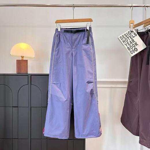 大厂订单！2025户外运动秋冬三防弧形分割机能裤抽绳长裤休闲工装裤女款！ 商品图2