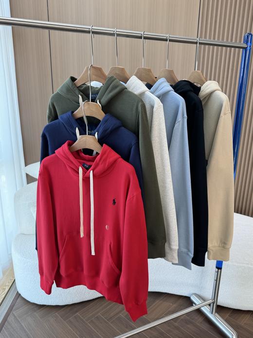 拉夫劳伦 25新品起绒布连帽衫卫衣(EJ) 商品图2