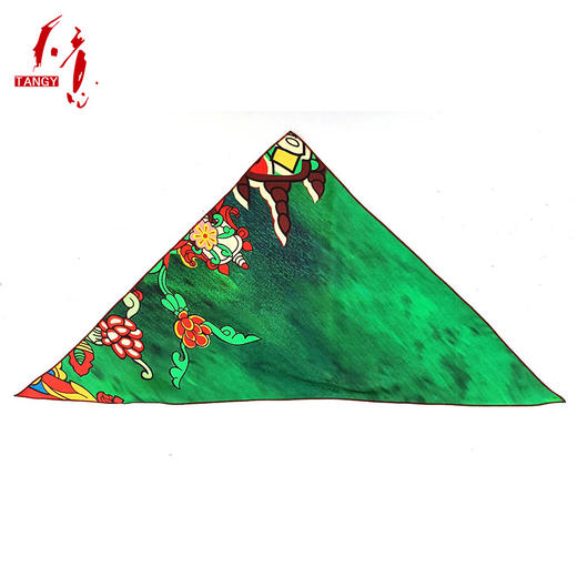 TANGY/天意2025民族风女士三角巾丝巾围巾CL253416 商品图2