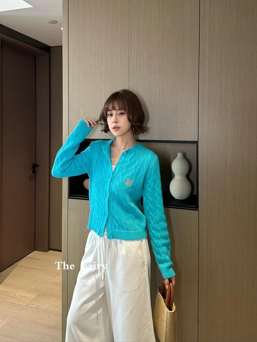 罗意威 25秋冬新款麻花针织开衫（TM） 商品图2