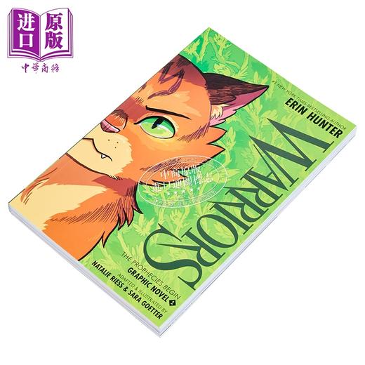 【中商原版】猫武士漫画版#1 Warriors Graphic Novel: The Prophecies Begin #1 英文原版 儿童桥梁漫画 图画小说 动物故事 商品图1
