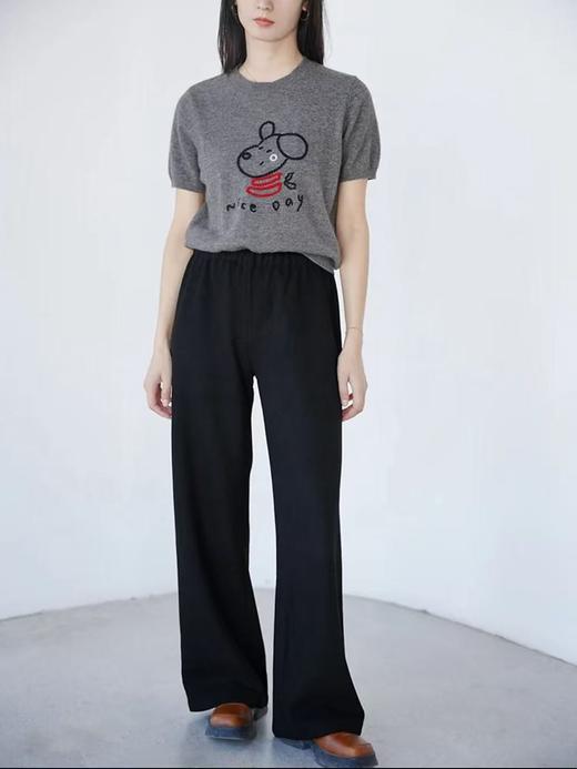 过冬懒人裤|通勤舒适醋酸羊毛裤 商品图6