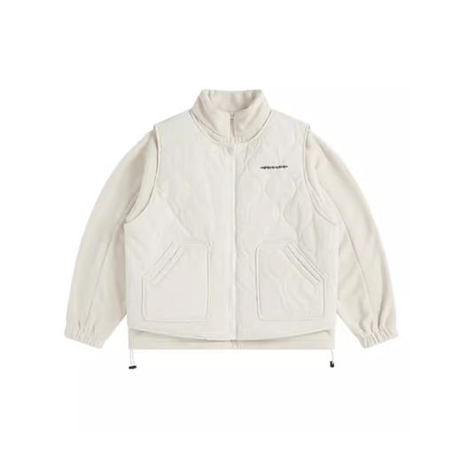 裁缝学苑AQ563日系摇粒绒立领外套纸样马甲可拆卸服装打版裁剪 商品图2