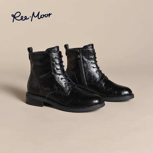 REEMOOR睿慕丨2025年风行部落复古潮酷马丁靴R1L404 商品图2