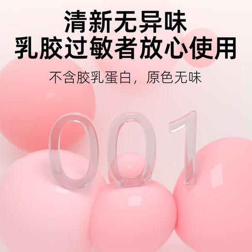 名流001避孕套0.01超薄隐形裸入聚氨酯安全套套byt空气男女用成人秒喷 9只装 商品图7