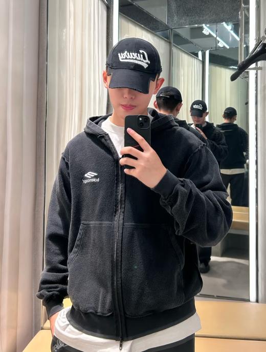 中性款字母衛衣外套he004 商品图3