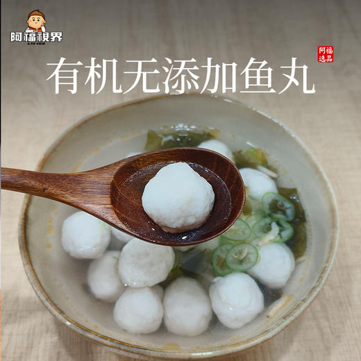 【有机无添加鱼丸】顺丰冷冻发货南都湖有机鱼丸子无添加无防腐剂婴儿辅食火锅食材 商品图0