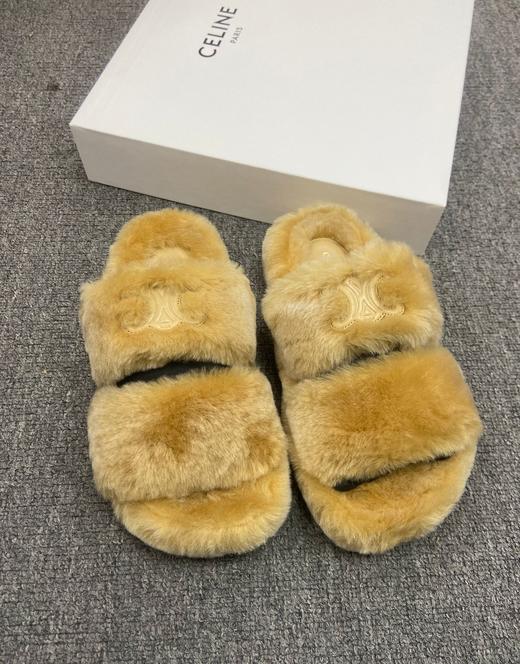 女款毛毛拖鞋zh008 商品图0