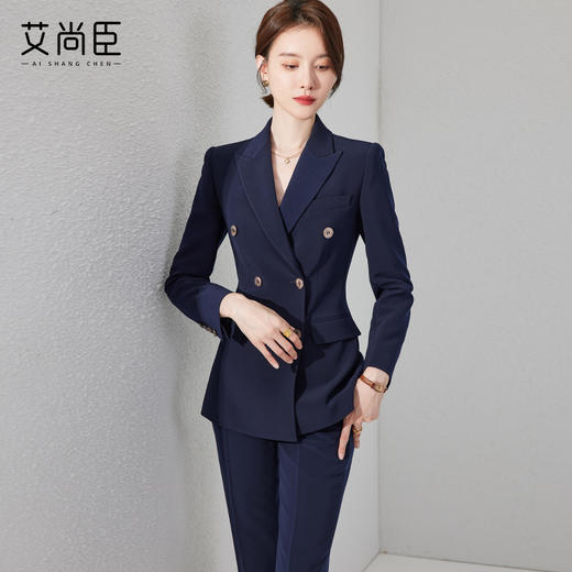 西装套装女高端职业装正装工秋装修身西服外套酒店经理工作服制服 商品图1