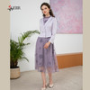 司歌假两件连衣裙春秋长袖优雅A901289X 商品缩略图2