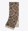 TORY BURCH 围巾女  171971-200-F 棕色/白色. 商品缩略图0