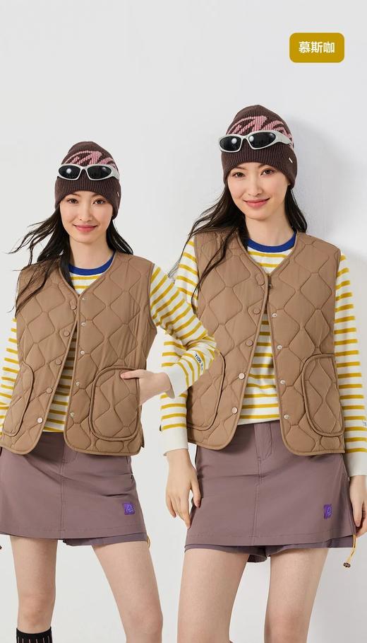 降温后抢疯⚠️巨暖和🔥减龄显瘦又抗寒‼️「女款-DUBAILI-科技三防羊毛马甲」防水防风又防污 ✔️冲锋衣级别三防面料+精选100%羊毛填充+三层锁温=硬核防护+软乎乎的暖‼️ 商品图3