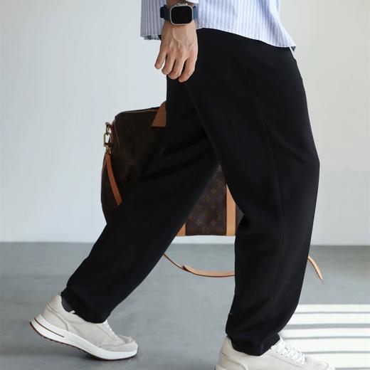 也外·男士虎头刺绣直筒卫裤 | 320克针织棉，触摸得到的「软糯秋天」，男女同款【4-8天发货】 商品图3