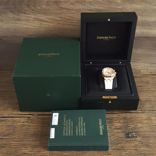 【95新】Audemars Piguet爱彼26231OR.ZZ.D010CA.01自动机械机芯日期显示、计时皇家橡树离岸型系列37MM（女款）18K玫瑰金211025NJT26 商品图1