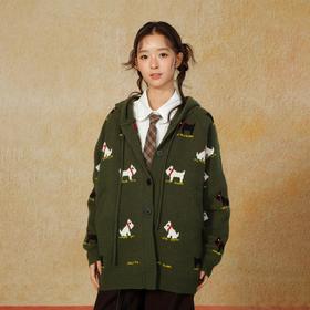 时尚百搭卡通毛衣开衫外套-纪念日百货门店同款167101495