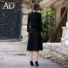 AD时尚气质名媛两件套女2022新款秋冬暗格纹小香风外套毛呢半身裙 商品缩略图4