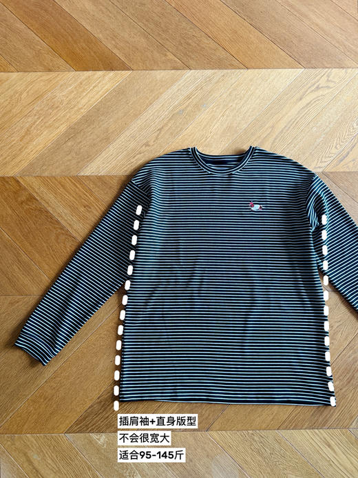 25暖冬德绒---小狗刺绣长袖中长T恤【包邮+三天无理由退换】 商品图10